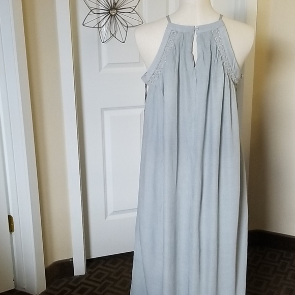 Doe & Rae Maxi Dress Sage Green NWT Sz S - Picture 4 of 16